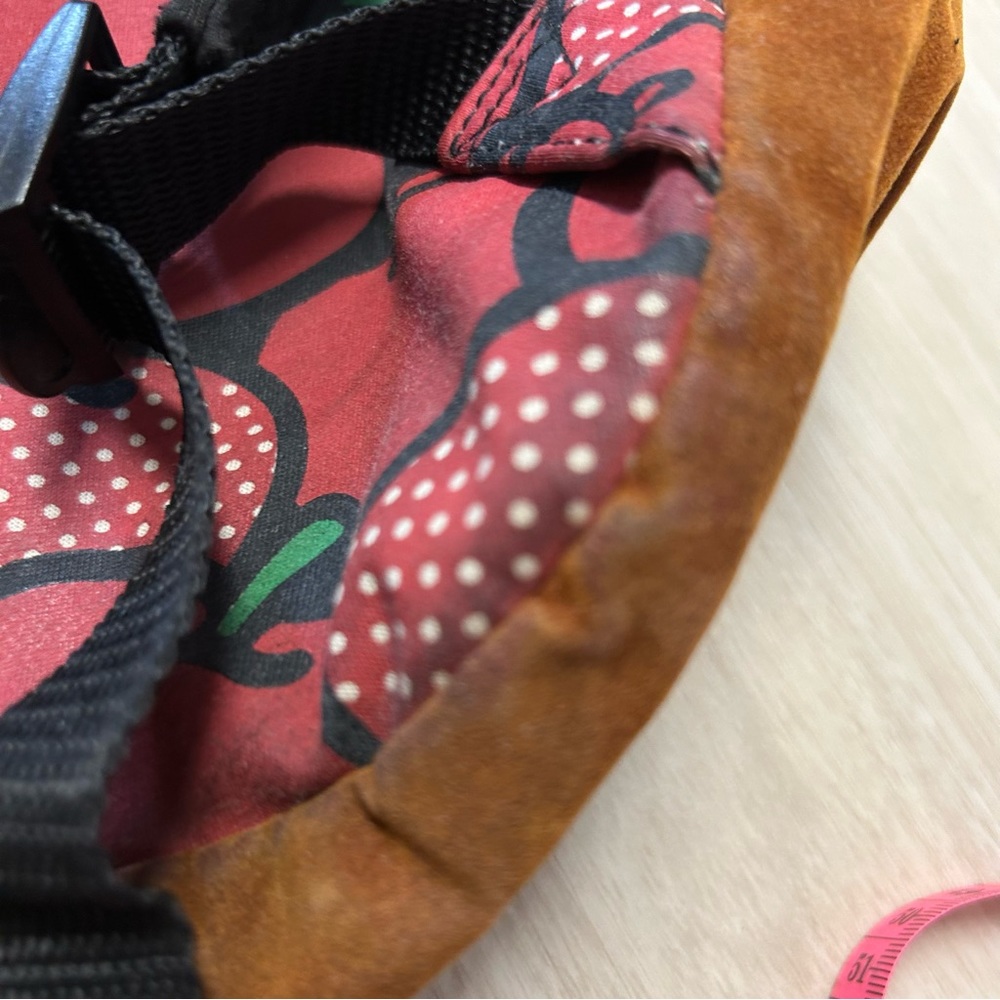 Hello Kitty X Ecomo‎ Red Apple Large Zipper Backpack RARE - Picture 10 of 13